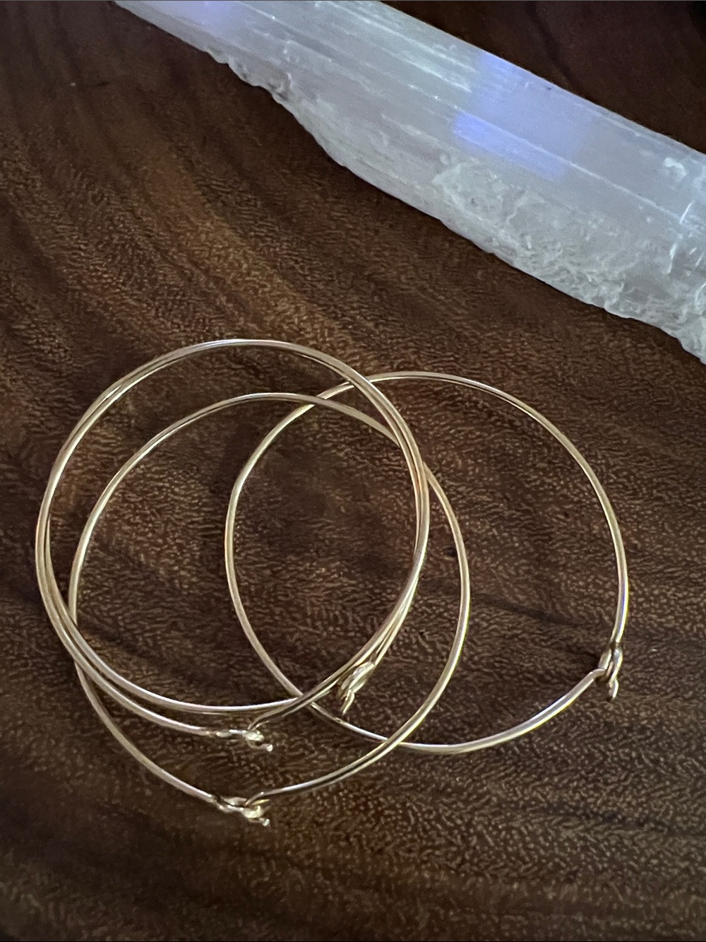 Gold filled 14k set of 4 bracelets